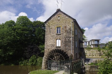 La roue du moulin à eau © Cécile Haupas