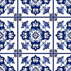 Fototapeta premium European Ceramic Pattern