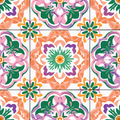 European Ceramic Pattern