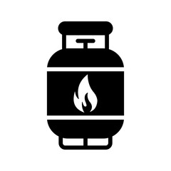 gas cylinders icon. Propane Gas Tank icon color editable