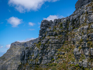 Montagne de La Table au Cap en Afrique du Sud