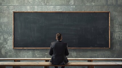 Dedicated teacher engaging with students in a classroom. Ideal for themes of education, learning, and mentorship