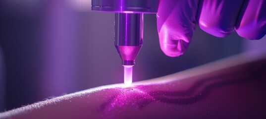 Precision Laser Treatment Focused on Pigmented Spot for Effective Skincare Treatment