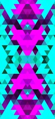 triangular motif. triangle pattern. tribal motif. triangle background