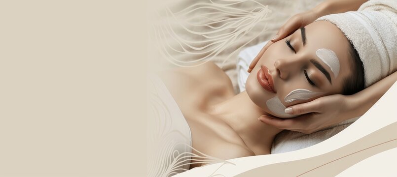 Luxurious Spa Marketing Flyer Featuring Serene Microdermabrasion Treatment for Promotional Use