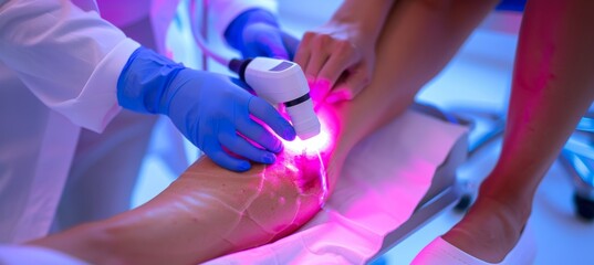Laser Treatment for Vascular Lesions on Legs at Medical Clinic - Precision Medical Procedures