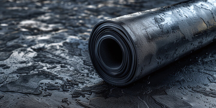 Roll of terpolymer ethylene propylene diene EPDM material