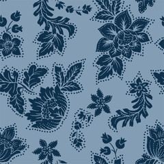 Trendy floral seamless pattern collection. Set of vintage 70s style flower background illustration. Colorful pastel color groovy artwork bundle, y2k nature backgrounds with spring plants