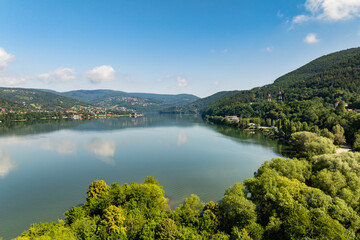 jezioro międzybrodzkie - panorama lotnicza - czerwiec 2024 