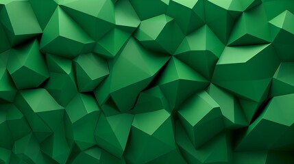 Green geometric texture background, modern illustration.