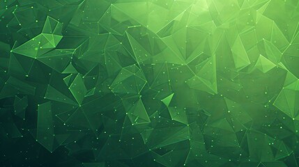 Green geometric texture background, modern illustration.