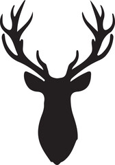 deer silhouette vector