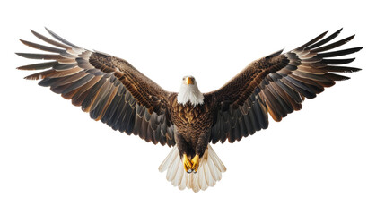 Naklejka premium American eagle, wings spread