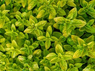 Green leaves and foliage background, nature backdrop, plants and flora template