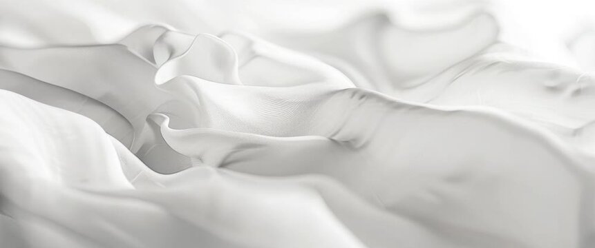 White wave soft background animation
