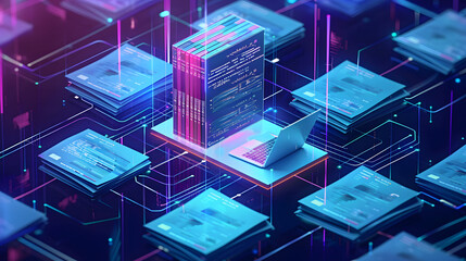 Compliance and Governance, Illustrate a scenario that highlights how advanced document management technologies ensure regulatory compliance and governance standards, AI