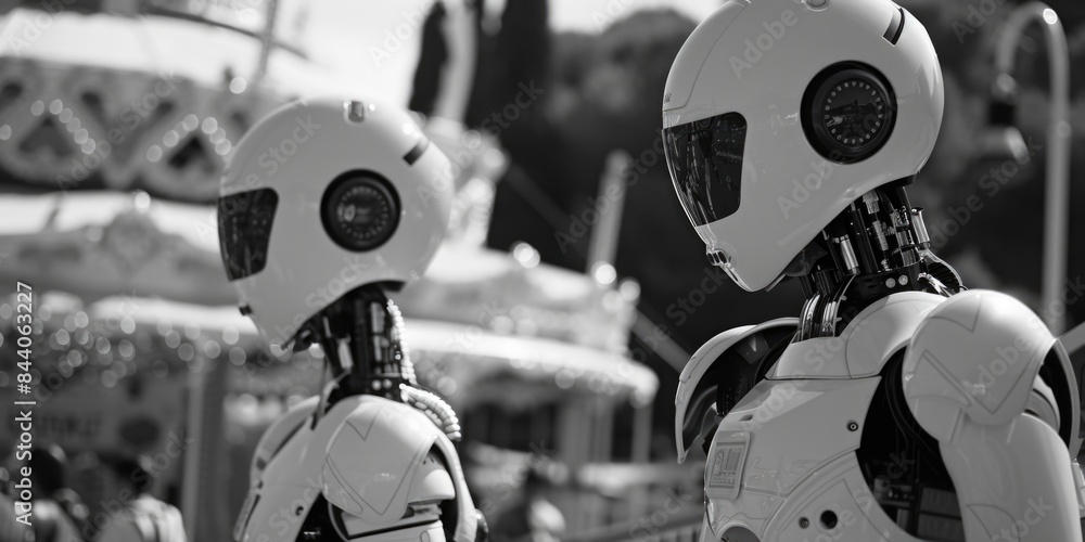 Poster Two robots side by side