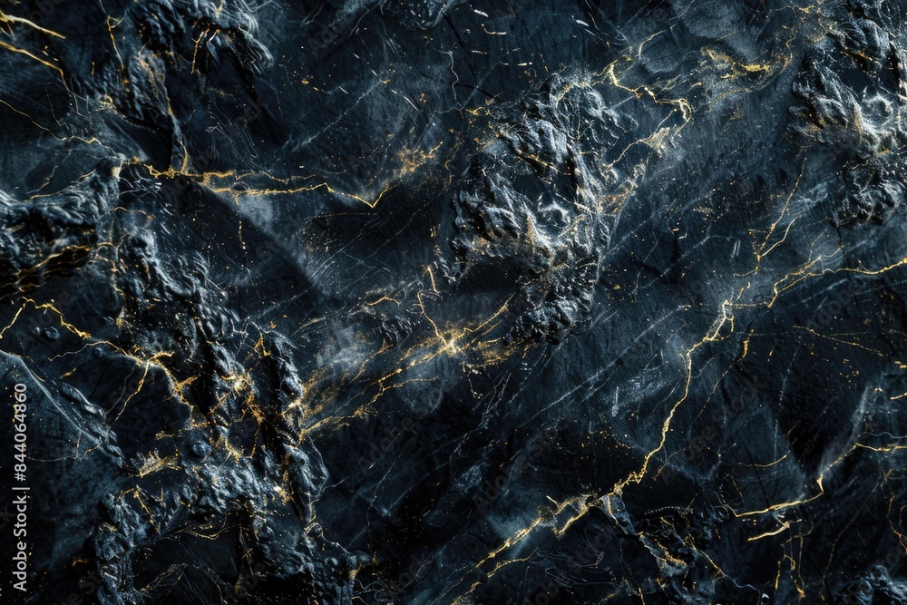 Poster a close-up view of a smooth, dark-colored marble surface with subtle veining