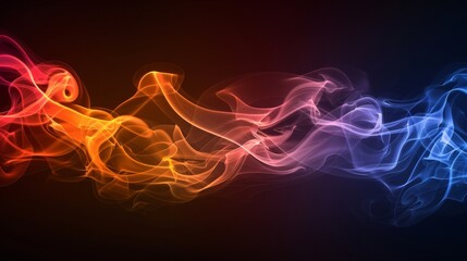 energetic abstract smoke texture background, generative ai