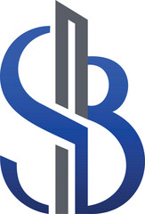 SB letter logo , BS logo