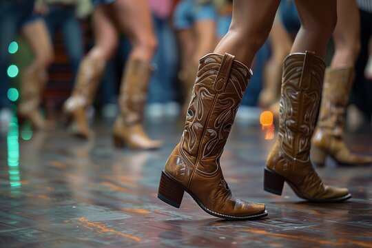 Cowboy boots for dancing hot sale