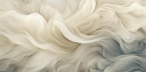 Obraz premium web texture of a white fabric with a lot of grey and white swirls