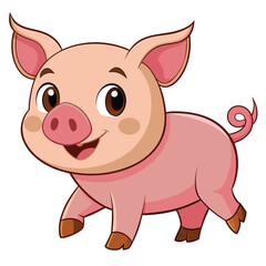cartoon pig cartoon