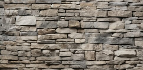 stone wall texture seamless pattern featuring large and gray rocks, with a prominent gray rock in the foreground