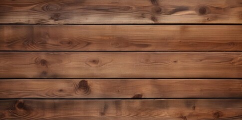 Naklejka premium seamless wooden planks textured background with a wooden wall in the foreground
