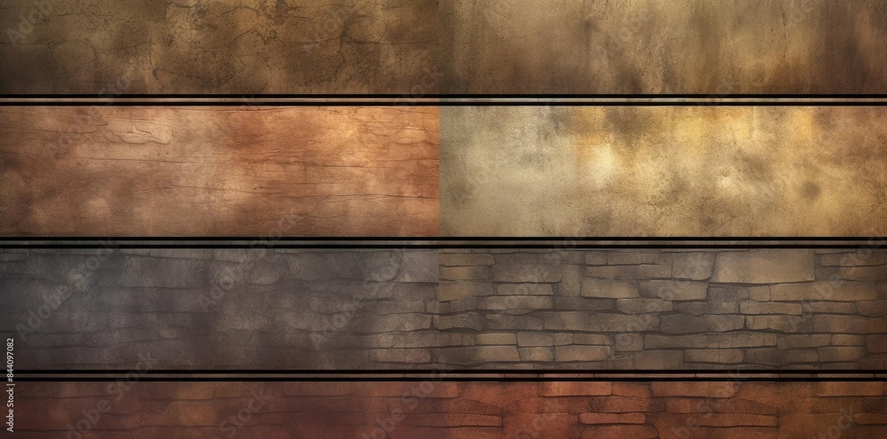 Poster photoshop background textures of a brick wall featuring a row of bricks on the left, a row of bricks