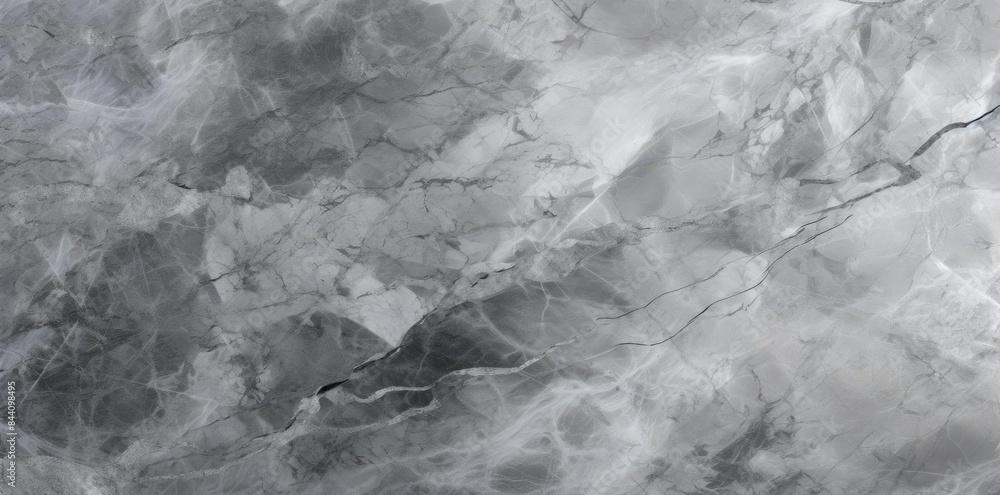 Poster grey marble texture as a background a row of white marble tiles arranged in a row from left to right