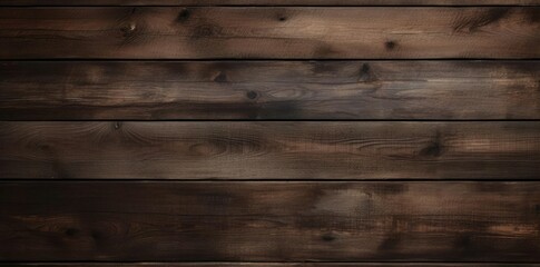 Fototapeta premium dark wooden texture seamless pattern on a wooden wall