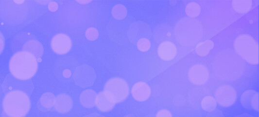 Purple bokeh widescreen background for Banner, Poster, celebration, event and various design works