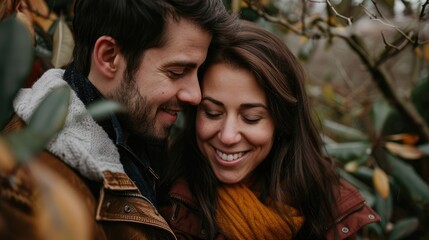 Obraz premium A couple discovered a less expensive option