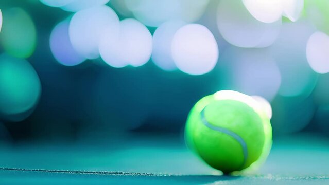 An avid sports fan watches a tennis match on TV but with the help of AR she can see the exact speed and trajectory of each players serve. - Powered by Adobe