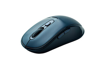 Blue Wireless Computer Mouse
