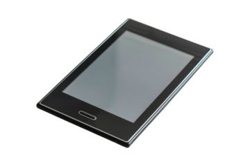 Black Smartphone isolated on white background