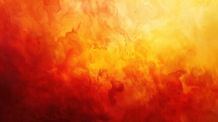 Abstract burning gradient yellow to orange background wallpaper.