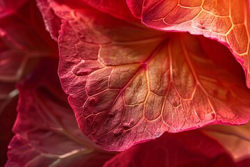 Red Leaf Texture.