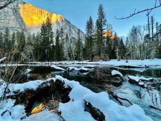 Winter wonderlands Yosemite