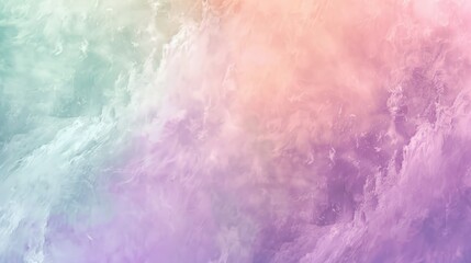 Naklejka premium Abstract background of wavy clouds in blue and pink gradations.