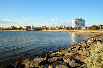 St Kilda beach, Melbourne, Australia