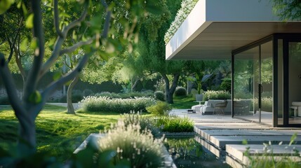 Naklejka premium garden