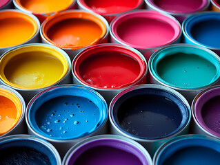 Liquid color coating paint