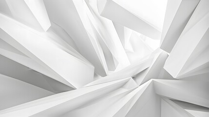 Minimal geometric white light background abstract design. 