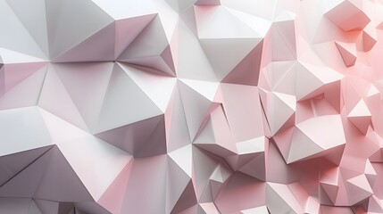 Obraz premium Minimal geometric white light background abstract design. 