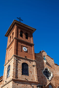 Historical famous Sanctuary of San Antonio de Arma located in corregimiento of Arma in the Municipality of Aguadas in Caldas, Colombia.