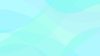 水色の背景　模様　抽象的　素材　波　ウェーブ　さわやか　涼しい　おしゃれ　16:9