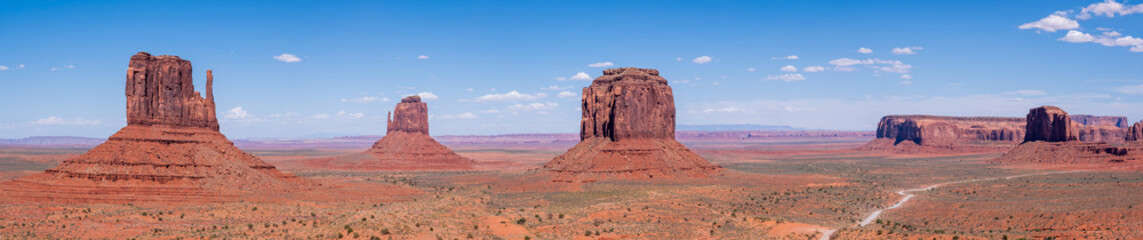 Monument Valley in Arizona, USA, summer daylight