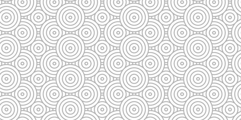 Overlapping Pattern Minimal diamond geometric waves spiral and abstract circle wave line. gray color seamless tile stripe geometric create retro square line backdrop pattern background.
